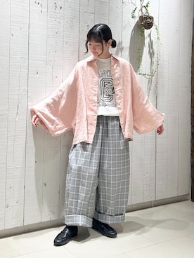 「JOURNAL STANDARD LUXE（ジャーナルスタンダード　ラックス）のアイテム」を使った、N.Hさん（レディース・162cm）の春コーディネート