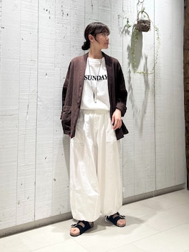 N.Hさん(レディース・162cm)の夏コーディネート