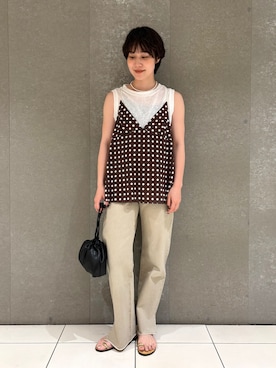 「20代後半」｜Yumikaさん（レディース・162cm）の夏コーディネート