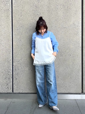 「Spick & Span（スピックアンドスパン）のアイテム」を使った、momokoさん（レディース・161cm）の春コーディネート