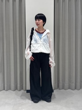 黒田祥子さん(レディース・148cm)の夏コーディネート