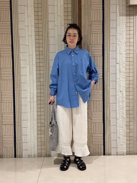 黒田祥子さん(レディース・162cm)の夏コーディネート