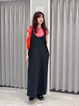「Edith A．Miller（エディスエーミラー）のアイテム」を使った、黒田祥子さん（レディース・164cm）の夏コーディネート