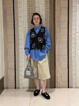 黒田祥子さん(レディース・162cm)の夏コーディネート
