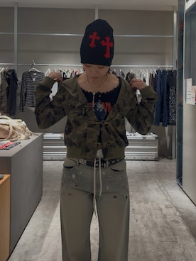 hanaさん（レディース・155cm）の春コーディネート