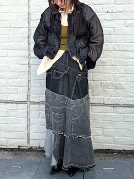 AULA AILAさん（レディース・162cm）の春コーディネート