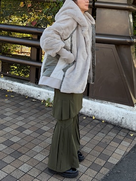 AULA AILAさん（レディース・163cm）の秋コーディネート