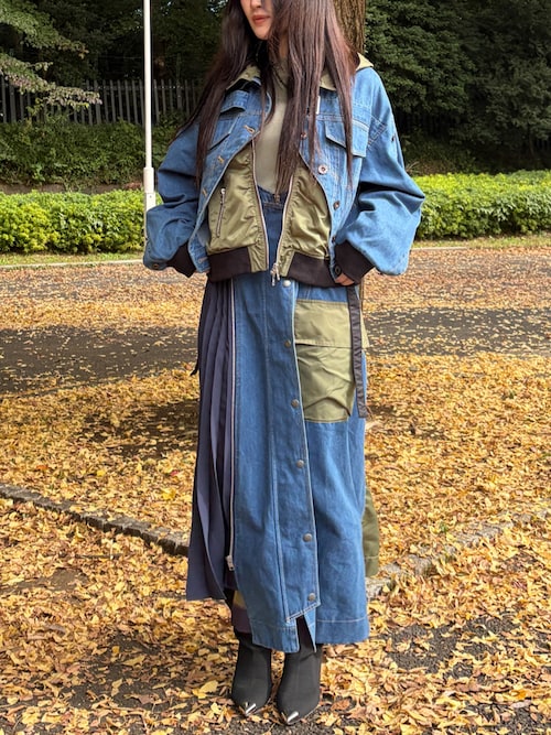 AULA AILA/ECAULA AILA����̃W�����p�[�X�J�[�g�u�yAVIREX�z�T�C�h�v���[�c�W�����p�[�X�J�[�g�iAULA AILA�b�A�E���A�C���j�v���g�����R�[�f�B�l�[�g