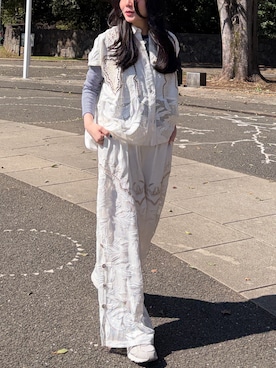 AULA AILAさん（レディース・158cm）の春コーディネート