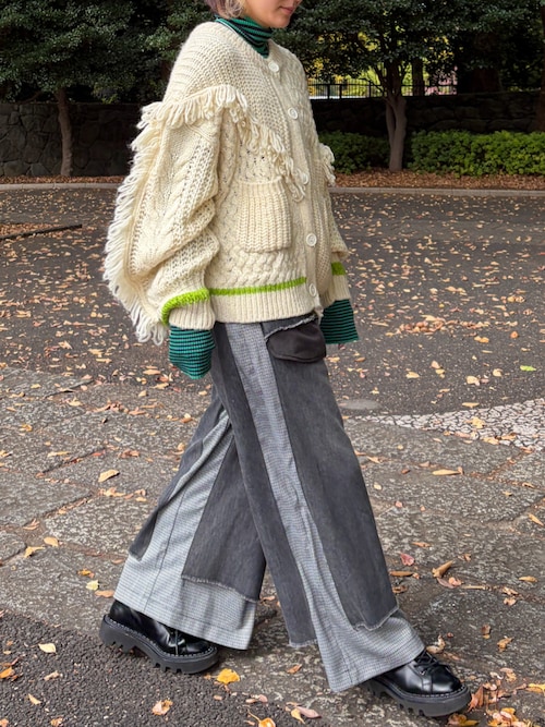 フリンジカーディガン（カーディガン/ボレロ）｜AULA AILA