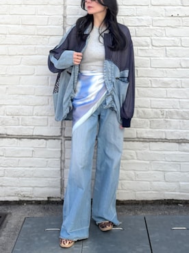 AULA AILAさん（レディース・158cm）の春コーディネート