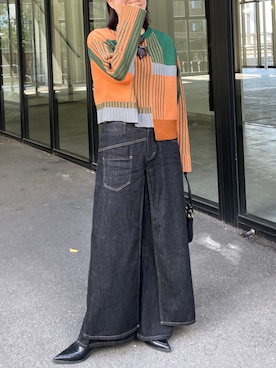 AULA AILAさん（レディース・162cm）の秋コーディネート