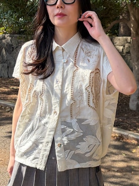 AULA AILAさん（レディース・158cm）の春コーディネート