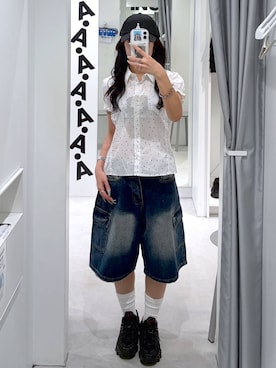 あいさん(レディース・159cm)の夏コーディネート