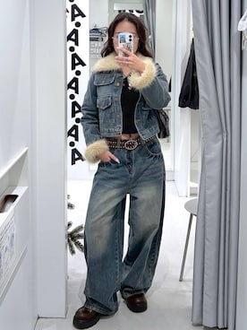 あいさん（レディース・159cm）の冬コーディネート