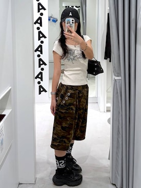 「ALAND」｜あいさん（レディース・159cm）の春コーディネート