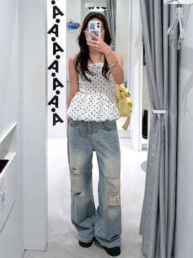 あいさん(レディース・159cm)の夏コーディネート