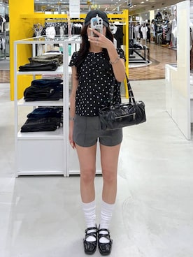 「MUCENT（ムセント）のアイテム」を使った、あいさん（レディース・159cm）の夏コーディネート