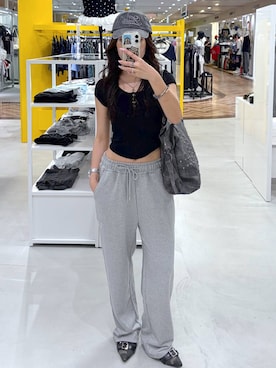 「MUCENT（ムセント）のアイテム」を使った、あいさん（レディース・159cm）の春コーディネート