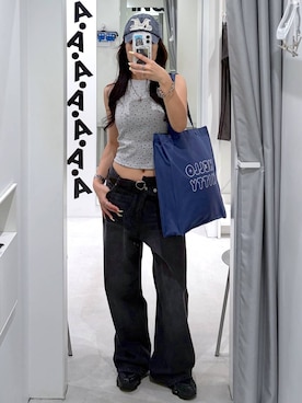 「MUCENT（ムセント）のアイテム」を使った、あいさん（レディース・159cm）の夏コーディネート