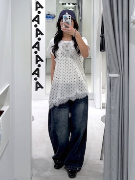 「3.3 Field Trip （3.3フィールドトリップ）のアイテム」を使った、あいさん（レディース・159cm）の夏コーディネート