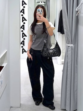 「AMESWORLDWIDE（アメスワールドワイド）のアイテム」を使った、あいさん（レディース・159cm）の春コーディネート