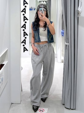 「3.3 Field Trip （3.3フィールドトリップ）のアイテム」を使った、あいさん（レディース・159cm）の春コーディネート