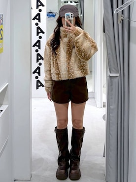あいさん（レディース・159cm）の秋コーディネート