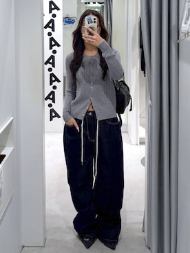 「MUCENT（ムセント）のアイテム」を使った、あいさん（レディース・159cm）の秋コーディネート