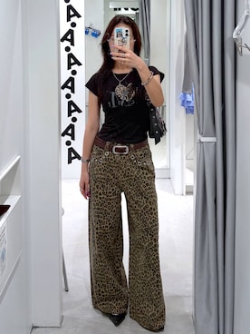 「3.3 Field Trip （3.3フィールドトリップ）のアイテム」を使った、あいさん（レディース・159cm）の春コーディネート