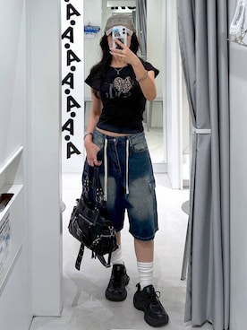 あいさん（レディース・159cm）の夏コーディネート