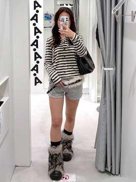 あいさん（レディース・159cm）の冬コーディネート