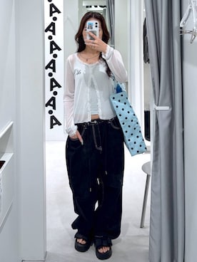 「MUCENT（ムセント）のアイテム」を使った、あいさん（レディース・159cm）の春コーディネート