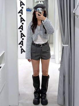 「MUCENT（ムセント）のアイテム」を使った、あいさん（レディース・159cm）の秋コーディネート