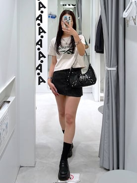 「3.3 Field Trip （3.3フィールドトリップ）のアイテム」を使った、あいさん（レディース・159cm）の春コーディネート