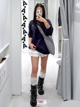 あいさん（レディース・159cm）の冬コーディネート