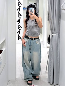 あいさん（レディース・159cm）の夏コーディネート
