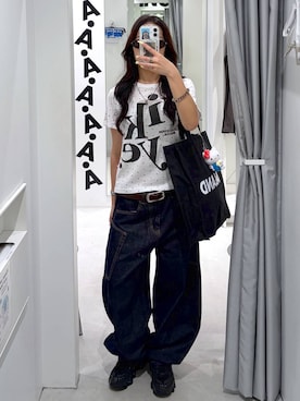 あいさん(レディース・159cm)の夏コーディネート