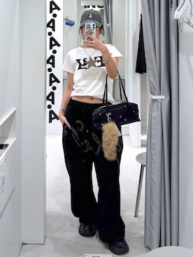 「ALAND（エーランド）のアイテム」を使った、あいさん（レディース・159cm）の春コーディネート