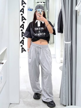 「3.3 Field Trip （3.3フィールドトリップ）のアイテム」を使った、あいさん（レディース・159cm）の春コーディネート