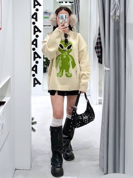 あいさん（レディース・159cm）の冬コーディネート