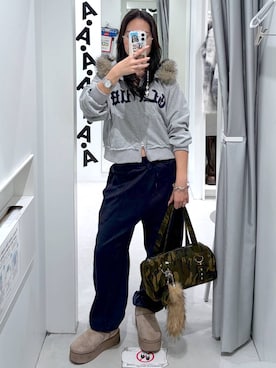 あいさん（レディース・159cm）の冬コーディネート