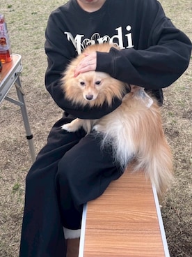 「アイテム（スウェットパンツ）」を使った、ニジママちゃんさん（レディース・157cm・20代）の秋コーディネート