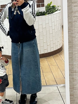 「アイテム（その他アウター）」を使った、ニジママちゃんさん（レディース・157cm）の秋コーディネート