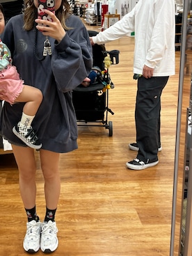 「X-girl（エックスガール）のアイテム」を使った、ニジママちゃんさん（レディース・157cm）の秋コーディネート