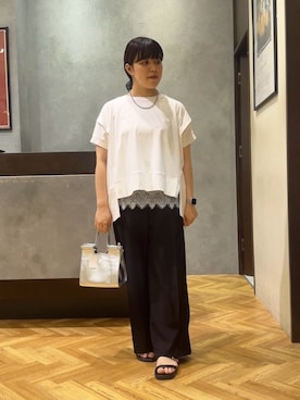 haruokhさん（レディース・156cm）の夏コーディネート