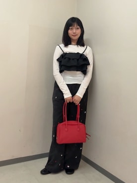 明美花✩︎⡱さん(レディース・163cm)の秋コーディネート