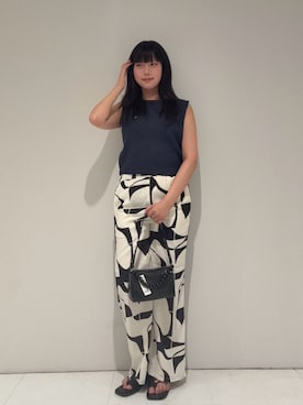 明美花✩︎⡱さん(レディース・163cm)の夏コーディネート