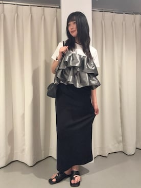 明美花✩︎⡱さん(レディース・163cm)の夏コーディネート