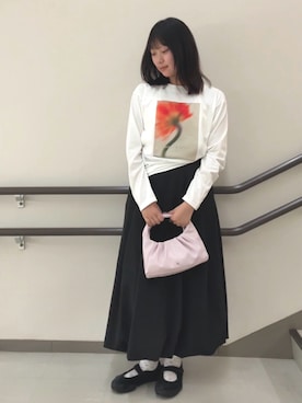 明美花✩︎⡱さん(レディース・163cm)の秋コーディネート